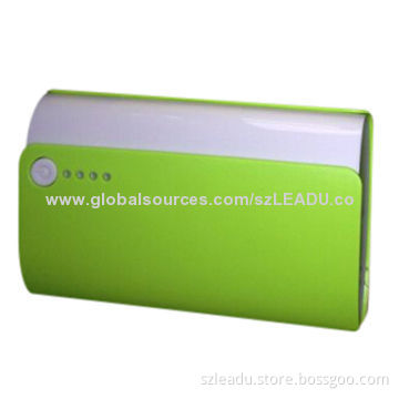 11,000mA High-capacity Power Bank for iPhone/iPad/Samsung/HTC, with Dual Output